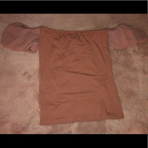 Off the shoulder top from Express